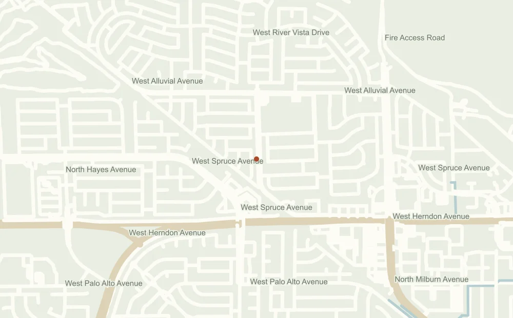 Street map showing the approximate address position of AmeriGuard Security Services, Inc.